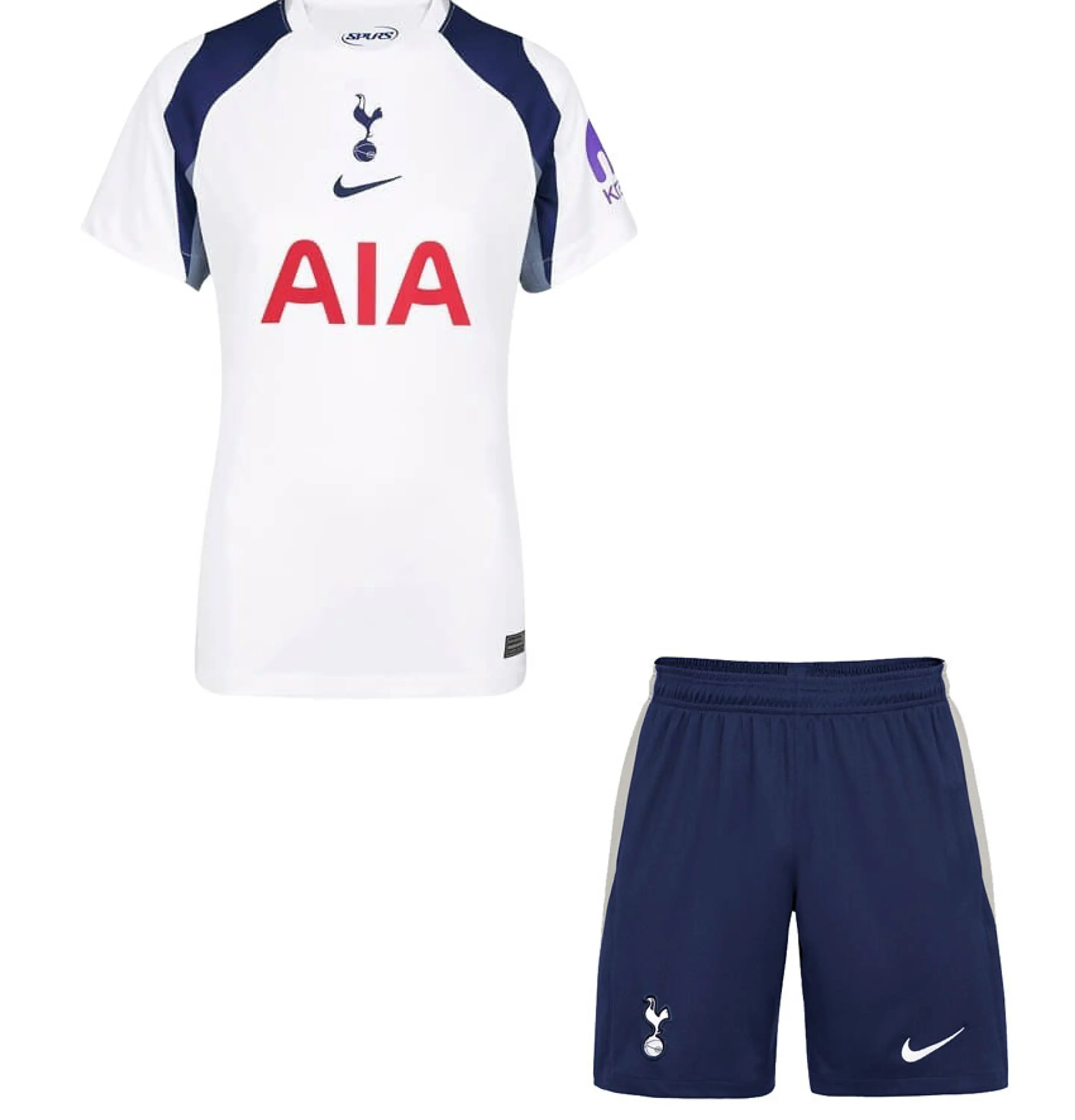 Tottenham H. Kit Criança 2025-26 1