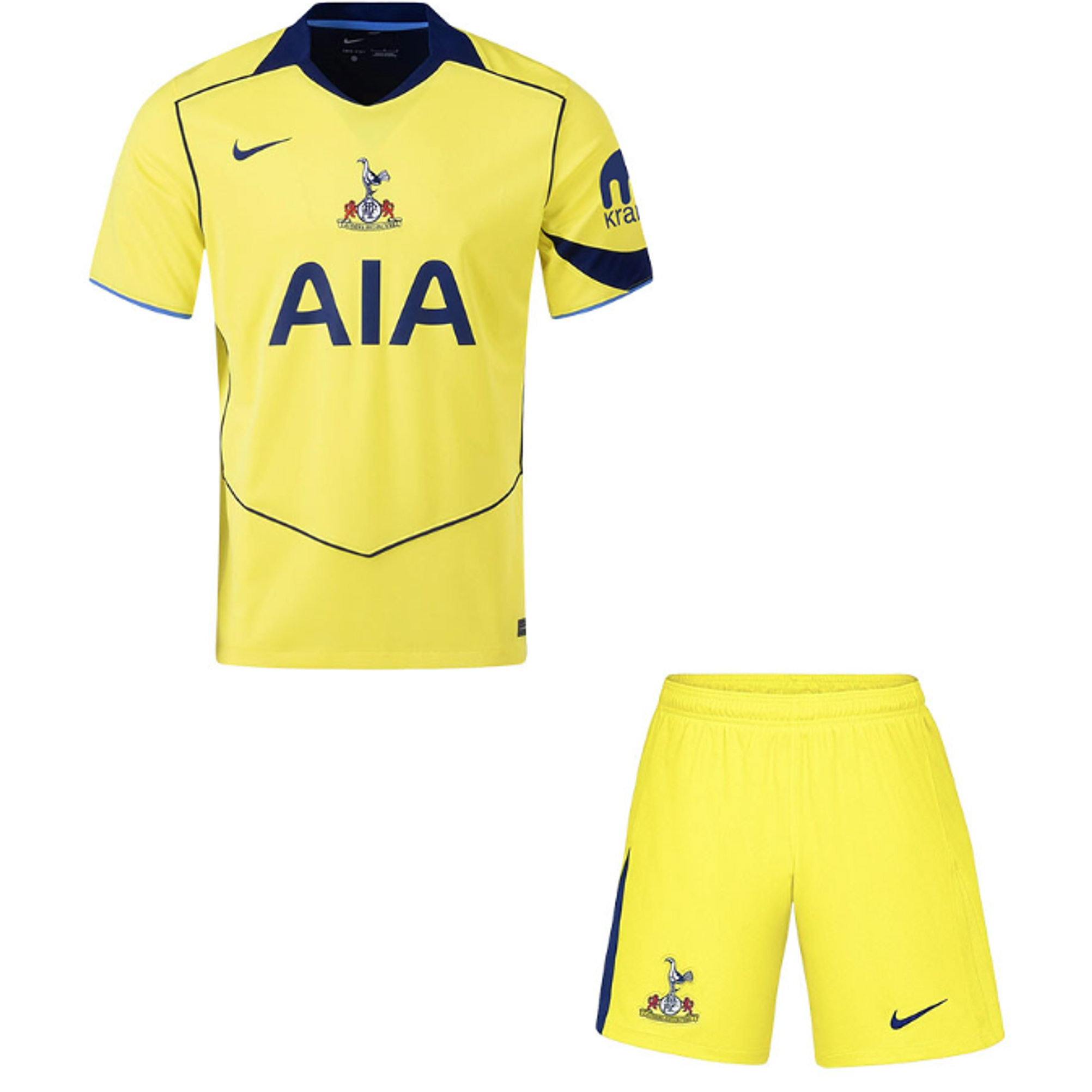 Tottenham H. Kit Criança 2025-26 1