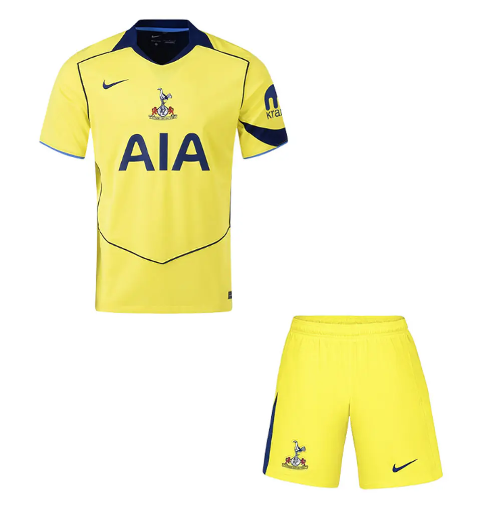 Tottenham H. Kit Criança 2025-26 1