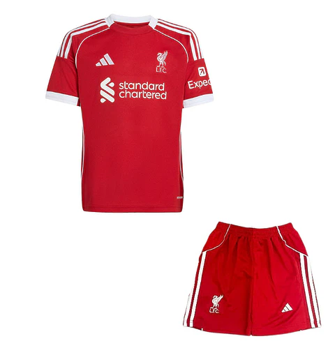 Liverpool. Kit Criança 2025-26
