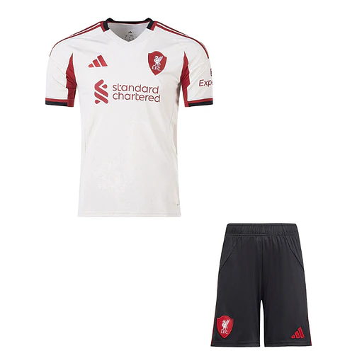 Liverpool. Kit Criança 2025-26
