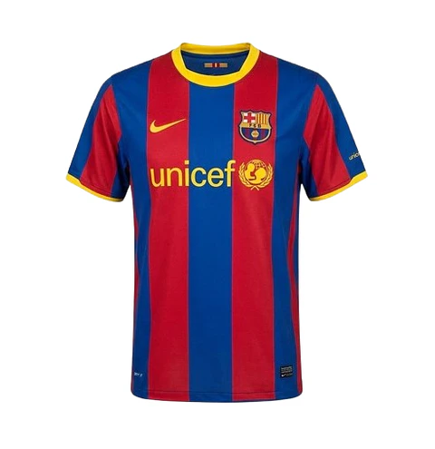 Equipación retro del Barcelona 2010-11