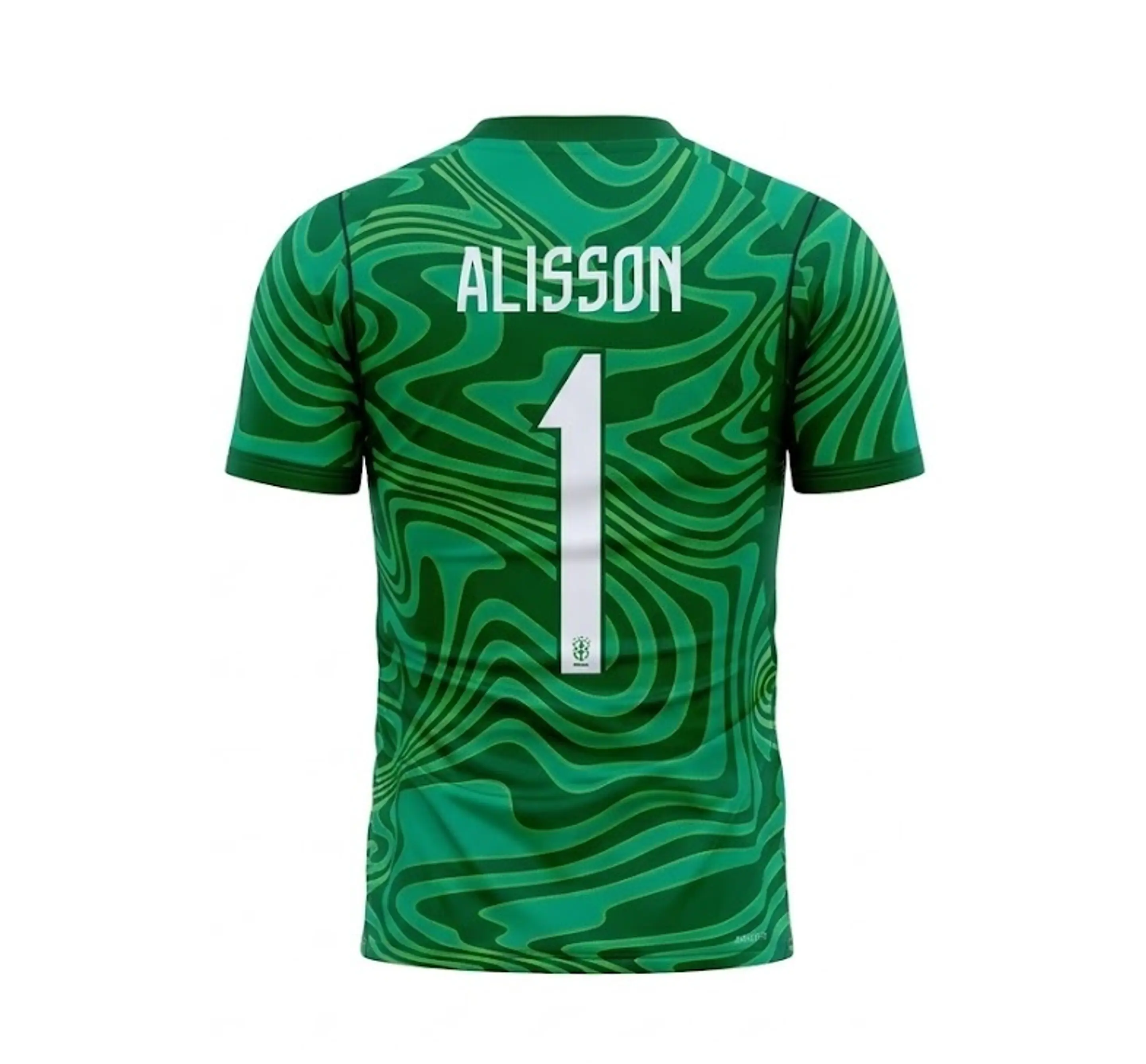 Equipación de Brasil para niño portero 2026 2