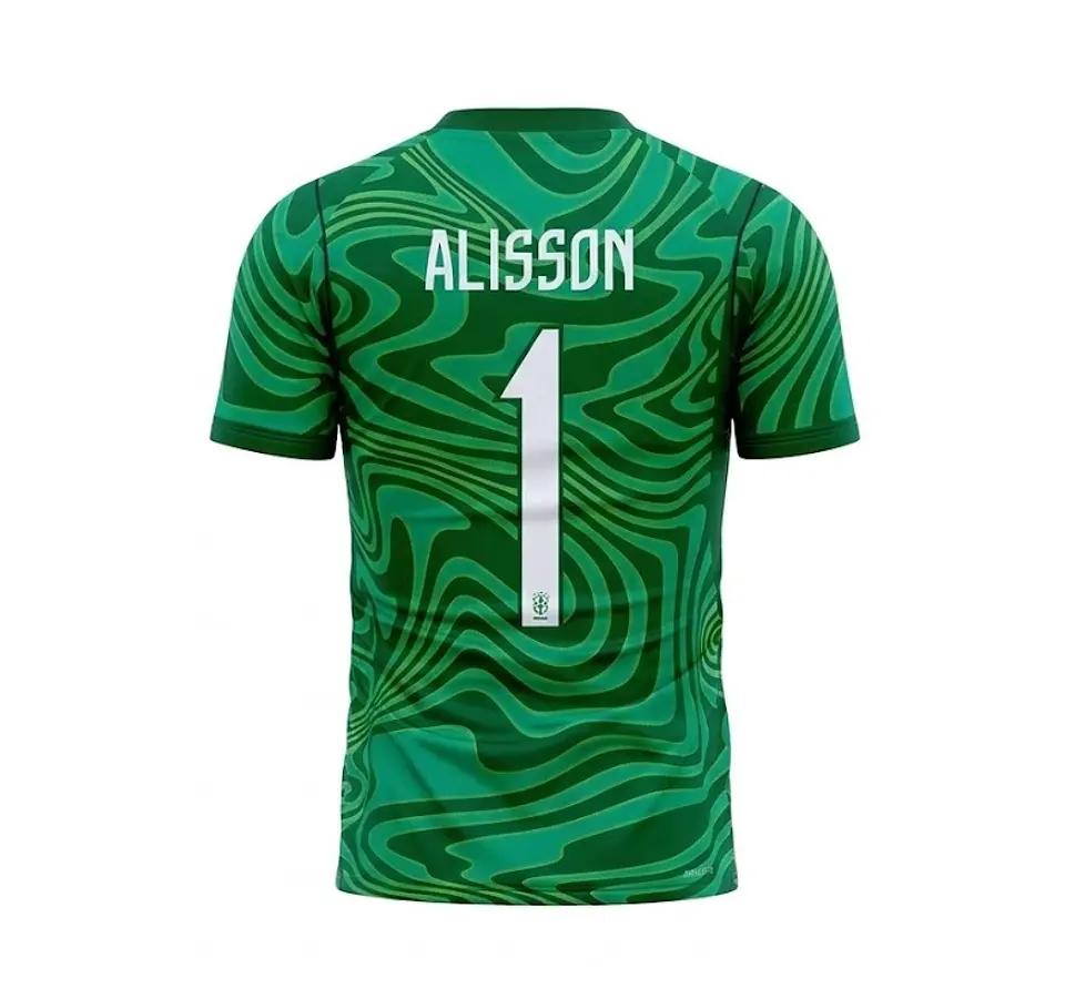 Equipación de Brasil para niño portero 2026 2