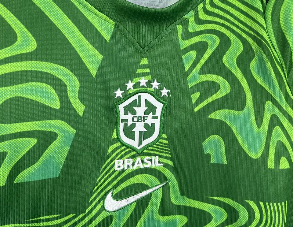 Equipación de Brasil para niño portero 2026 3