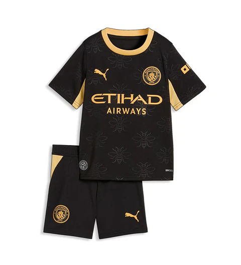 Equipación visitante infantil del Manchester C. 2026-27