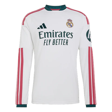 Real Madrid manga cumprida 2026-27