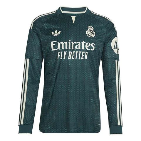 Real Madrid manga cumprida away 2026-27