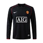 Manchester United away retro manga cumprida 2007-08 - Thumbnail 1