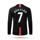 Manchester United away retro manga cumprida 2007-08 - Thumbnail 2