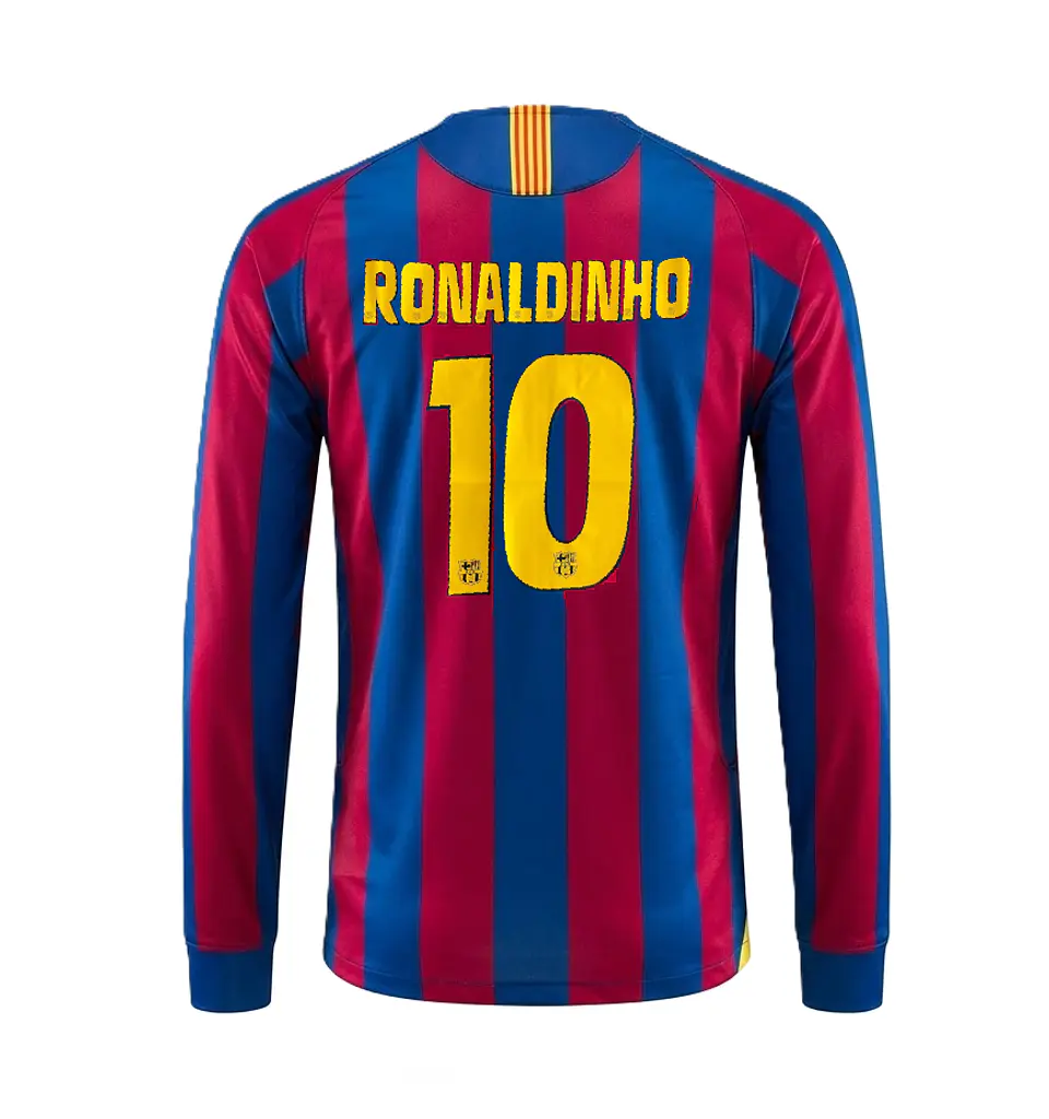 Barcelona manga cumprida 2005-06 2