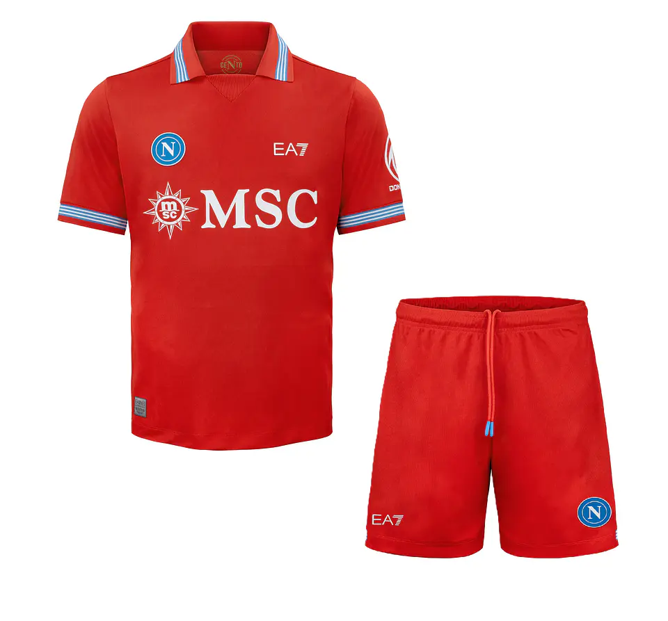 SSC Napoli third Kit Criança 2026-27 1