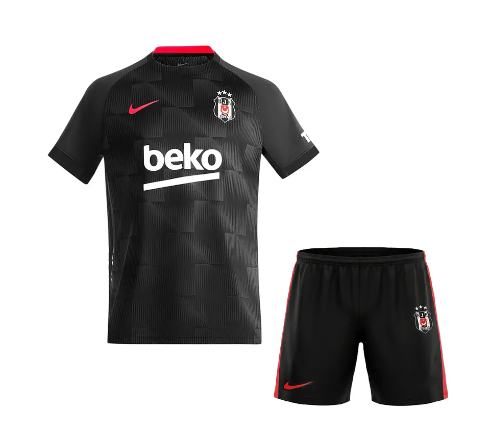Beşiktaş J.K third Kit Criança 2026-27 1