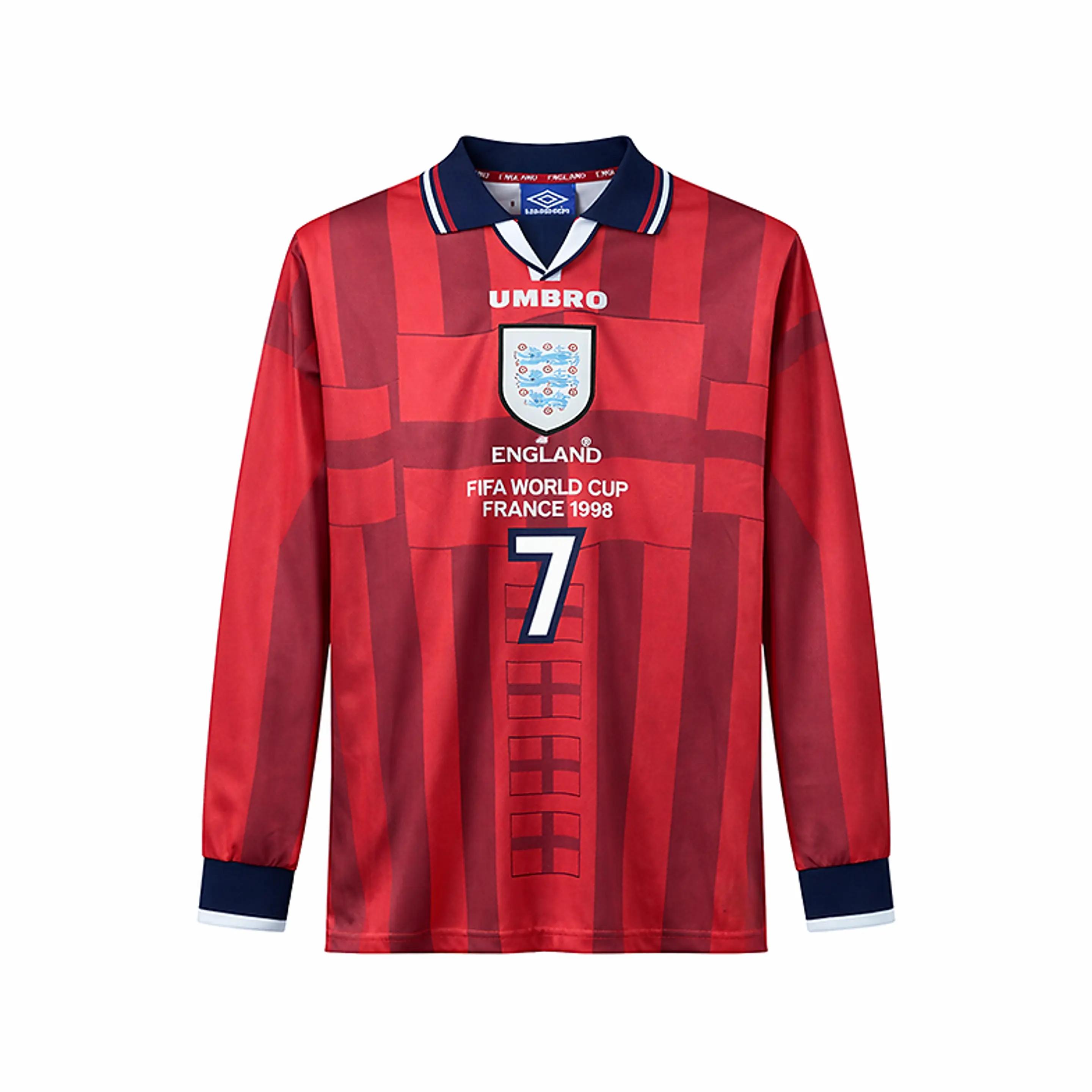 Inglaterra away retro manga cumprida 1994 1