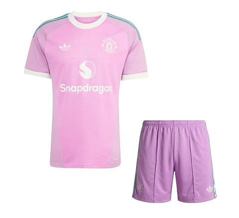 Manchester United guarda-redes Kit Criança 2026-27
