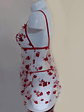 Babydoll floral sexy lencería transparente - Miniatura 4