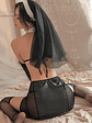 Sexy Mini Disfraz De Monja Erotico - Miniatura 4