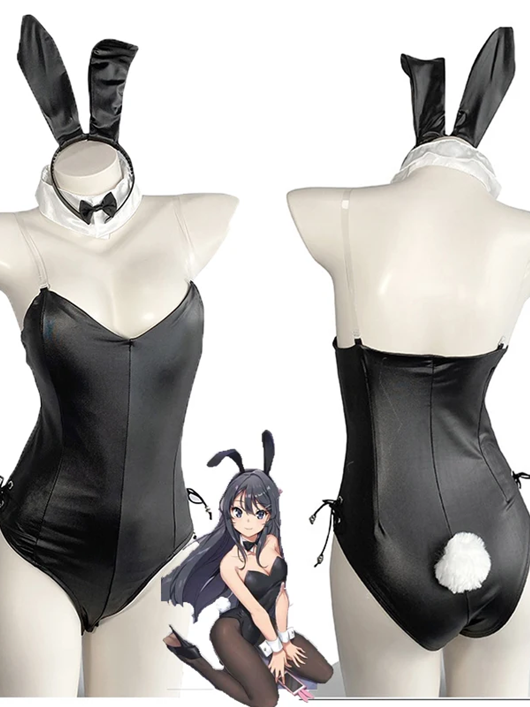 Disfraz de conejita sexy lenceria 5