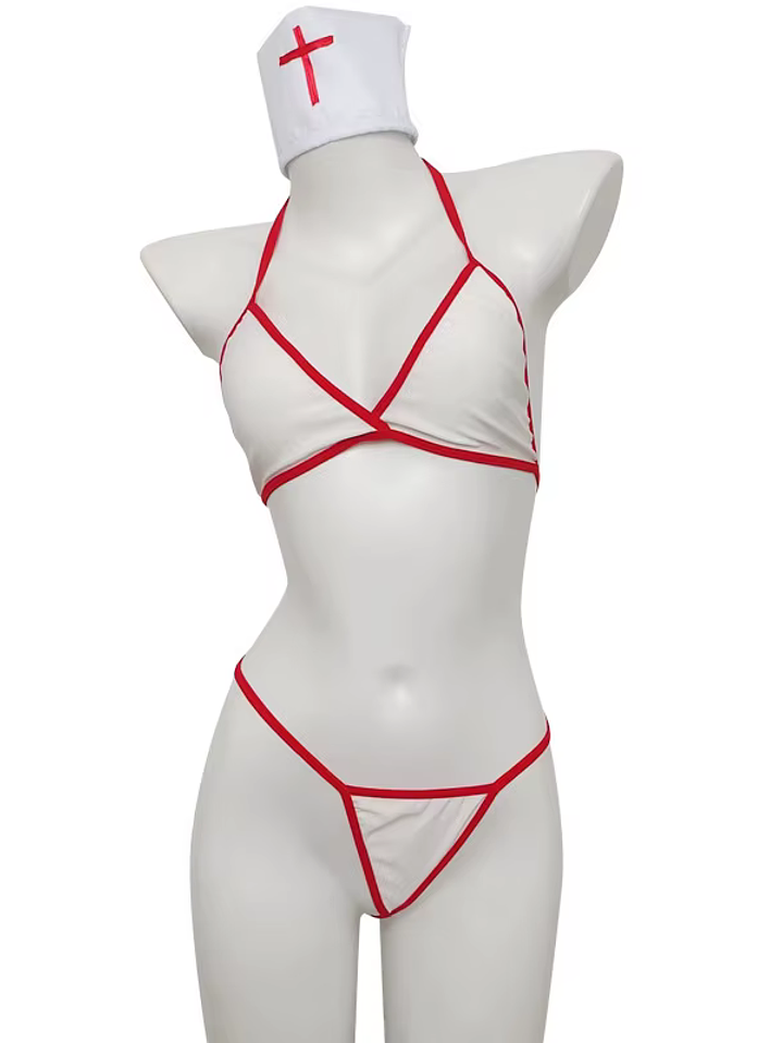 Disfraz 2 piezas enfermera sexy 5