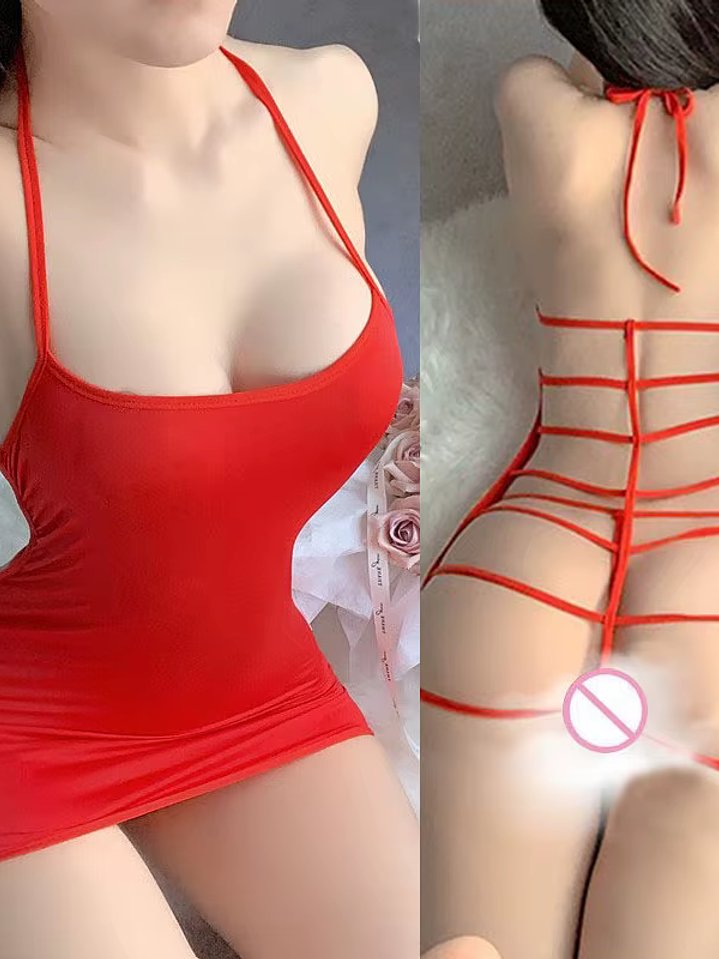 Sexy mini vestido de espalda descubierta muñeca Yuna 6