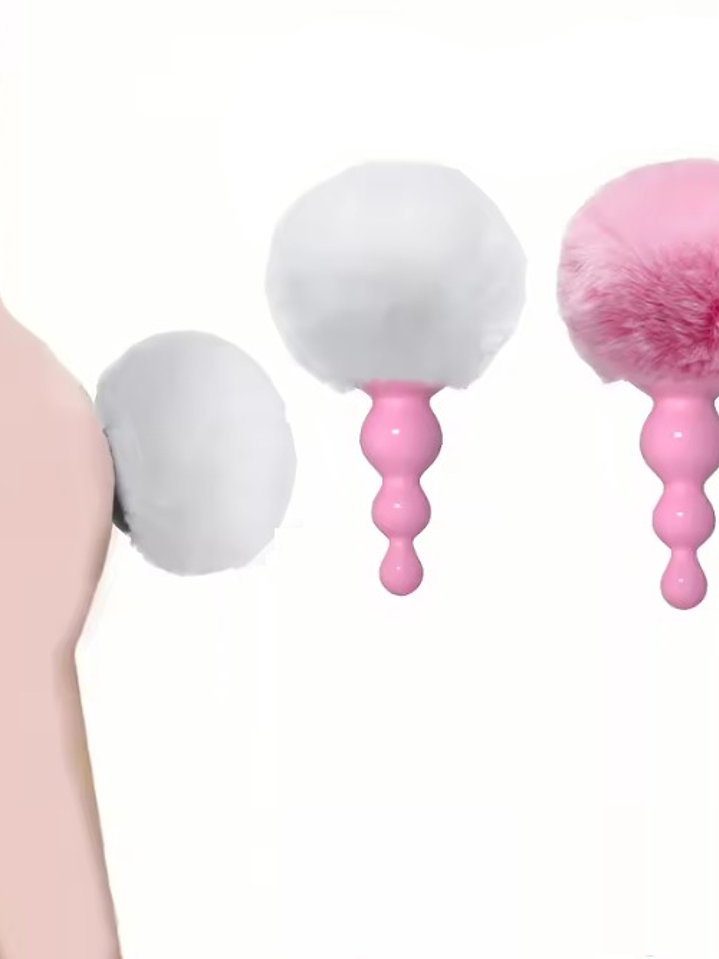 Plug dildo Cola de conejita Ponjosa  1