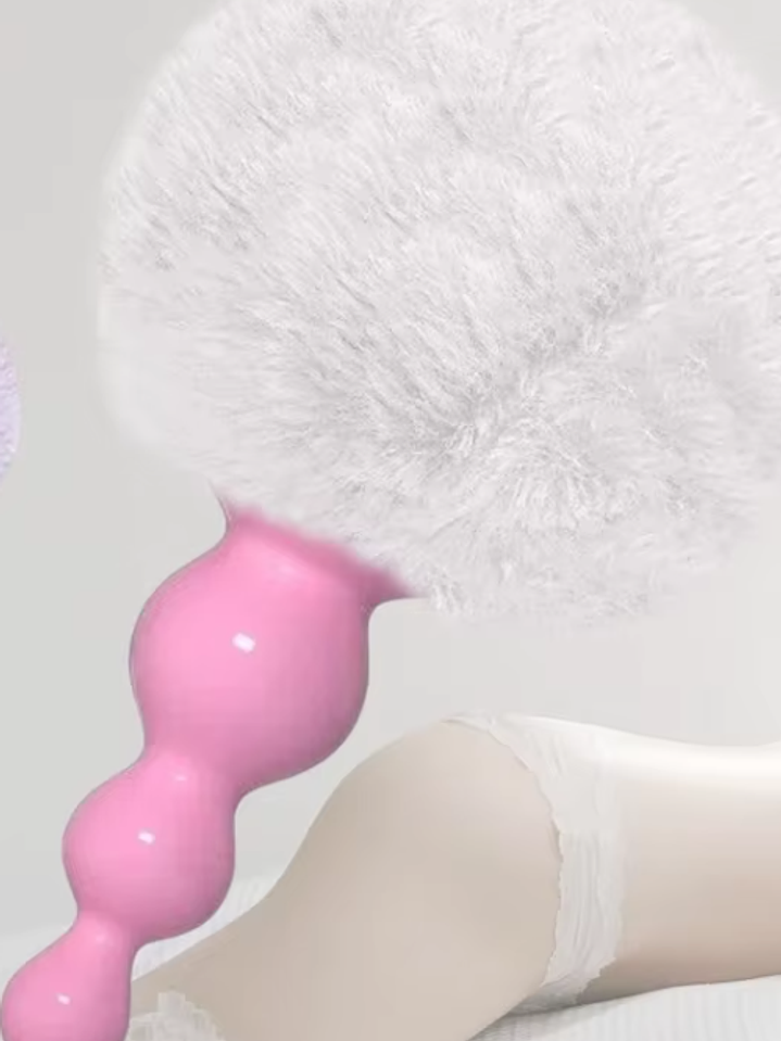 Plug dildo Cola de conejita Ponjosa  2