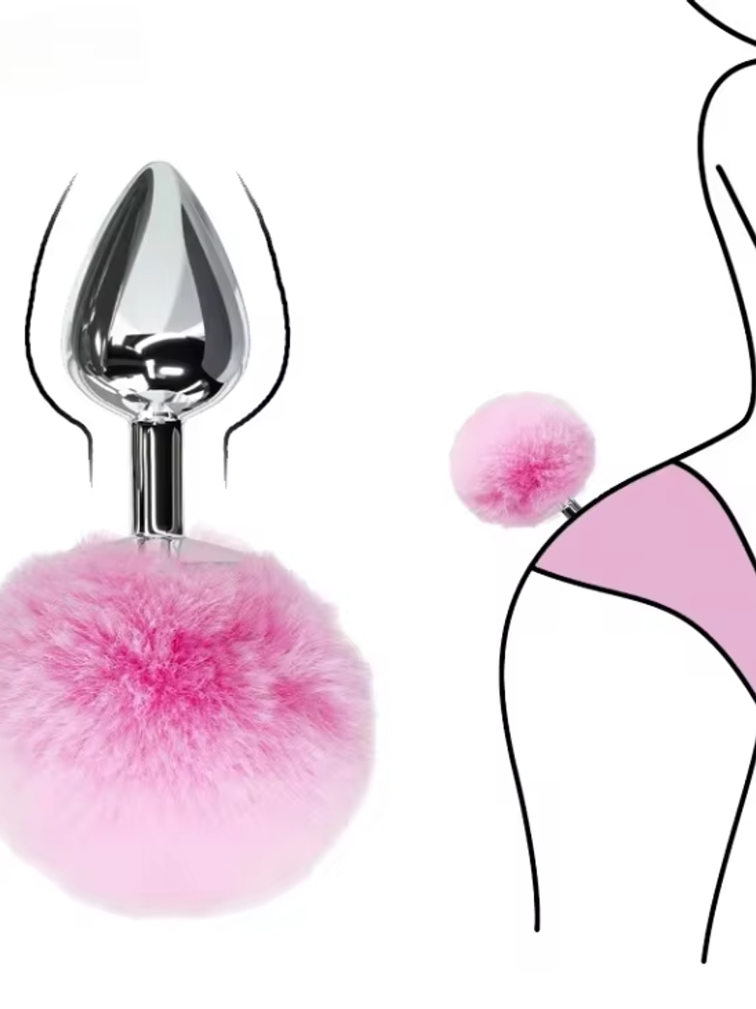 Colita De Conejo Plug  Punta de Acero 3