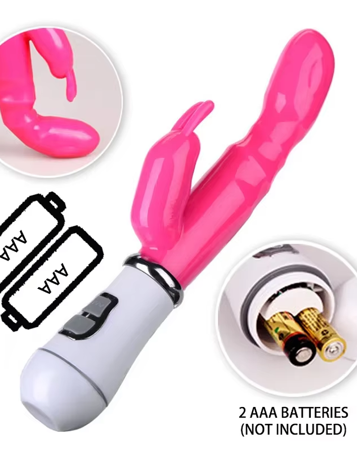 Consolador Vibrador Rabbit a Pilas 10frecuencias 5