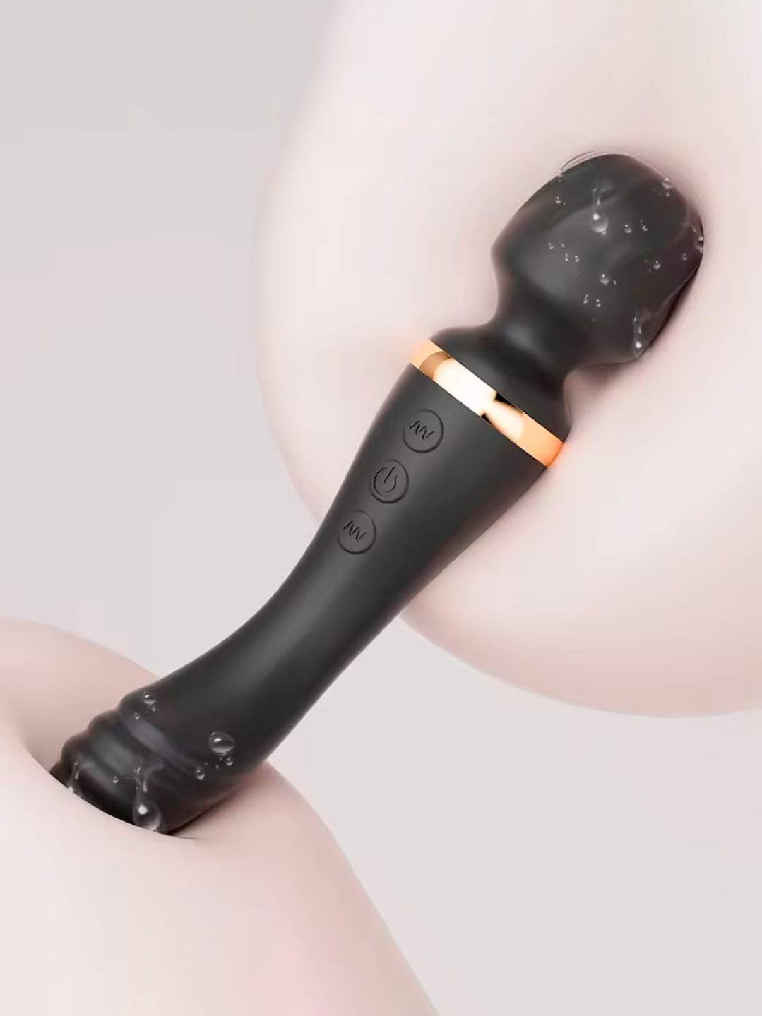 ⚡ Masajeador Recargable Impermeable – Potencia, Elegancia y Confort en un Solo Diseño 1