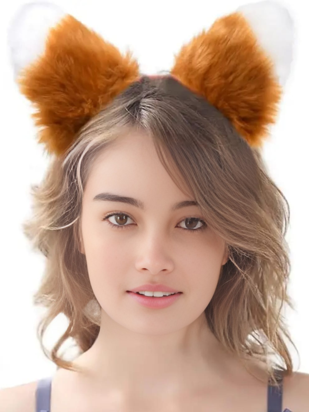 Diadema de Zorro Marron  4