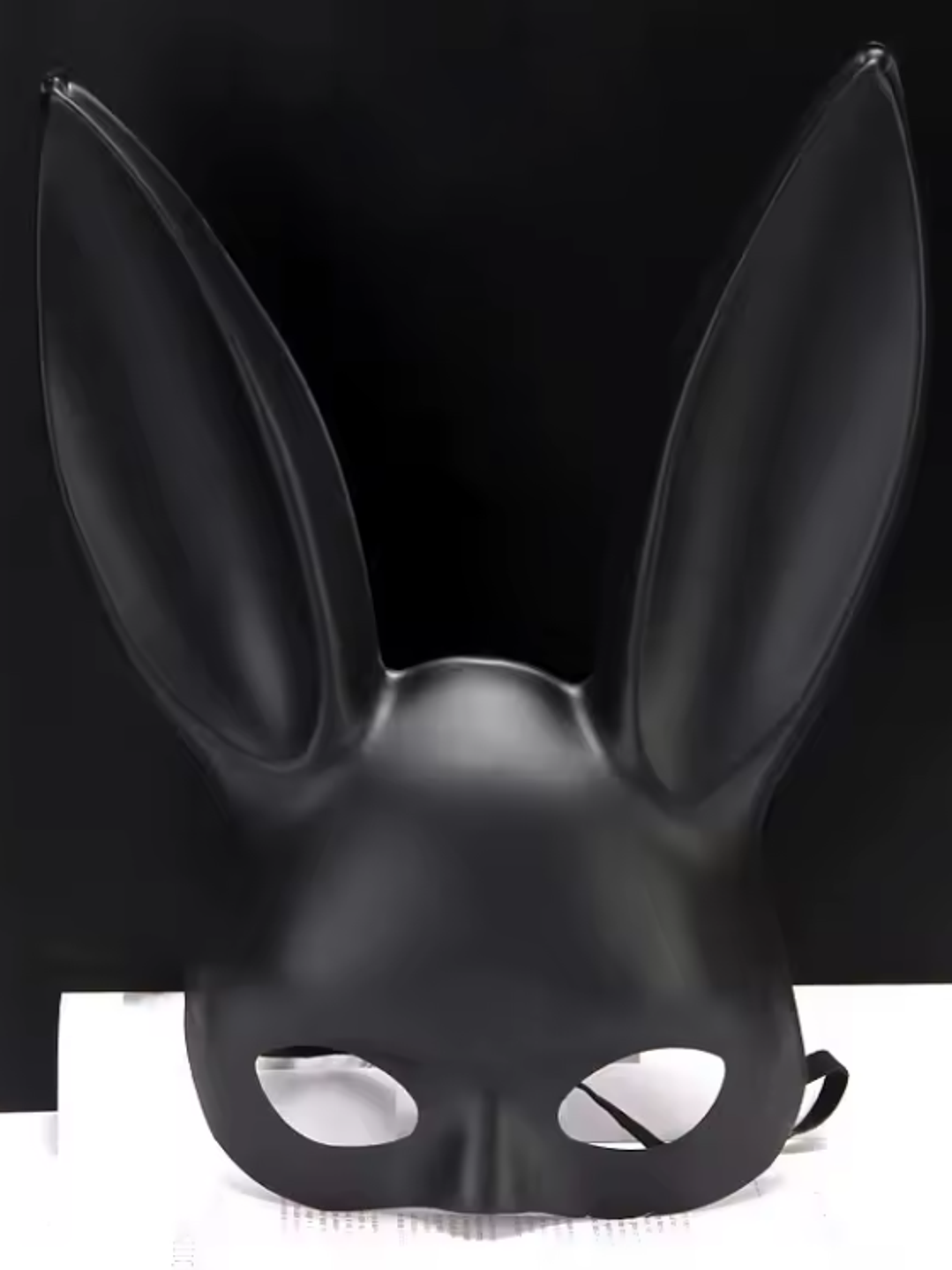 Antifaz Conejita Negra Mate 1