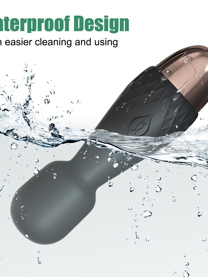 Mini consolador  con carga entrada USB 5