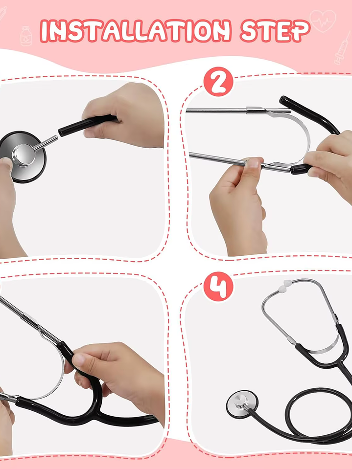 Estetoscopio Accesorio Para Juego de Rol 9