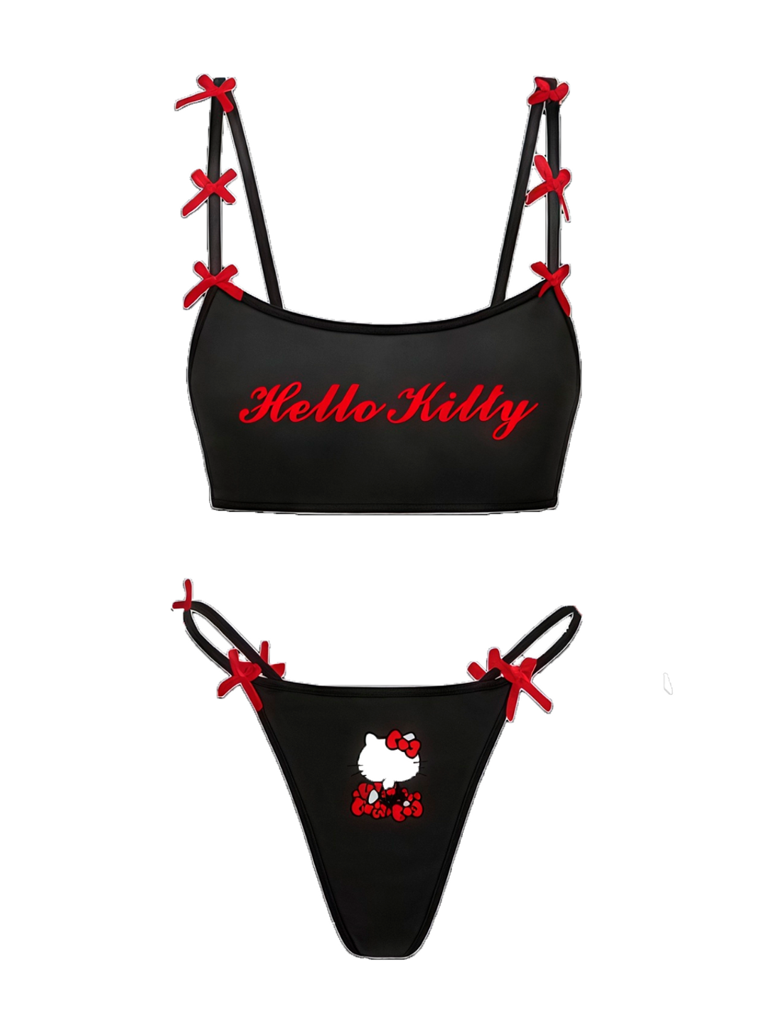 Conjunto 2 piezas - Hello Kitty Charm Pink/ Red 🎀 4