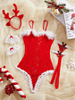 Set de Body Malla Renito Lenceria Navideña - Enciende la magia - Miniatura 2