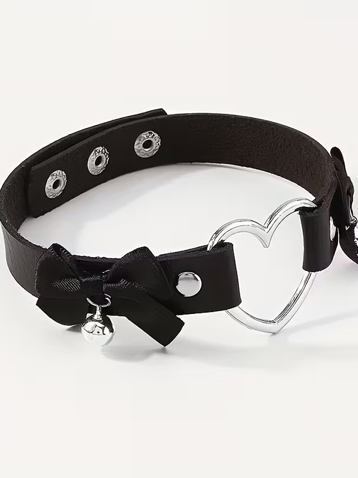 Sweet Heart Gargantilla Choker – Encanto Rosa/ Black 4