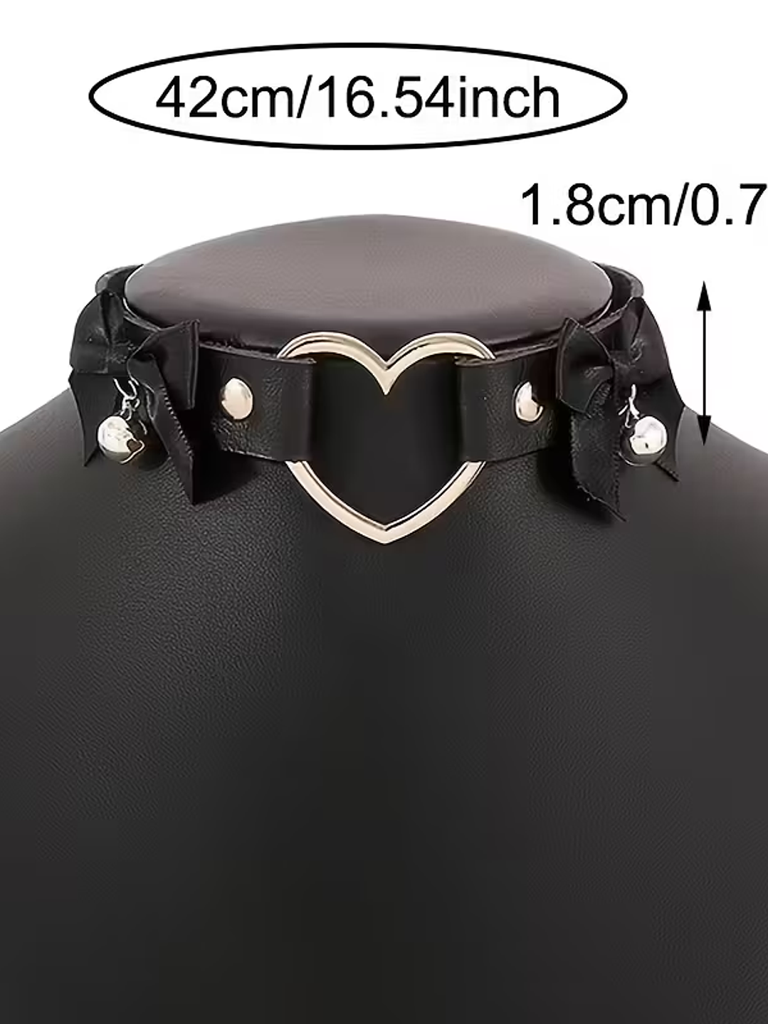 Sweet Heart Gargantilla Choker – Encanto Rosa/ Black 5