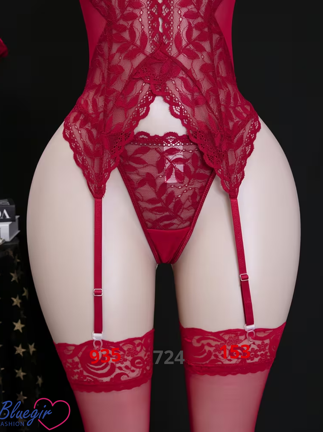 Encaje Rubi Passion – Conjunto de Encaje Portaliga Vino 7