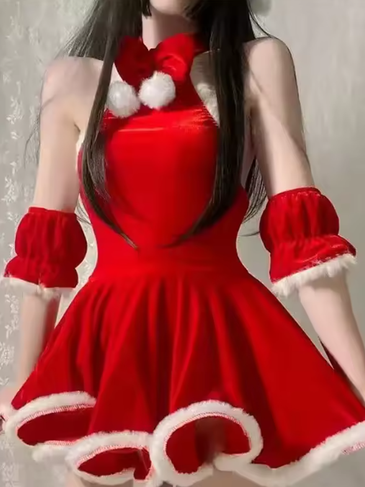 Encanto y Elegancia - Vestido Candy Santa Navideño 2