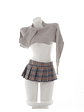 Conjunto Universitario Gris - SoftCharm Estudiante Colegiala - Miniatura 4