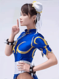 Body Cosplay Chun Li Impact - Falda + Moños Lancería - Miniatura 4