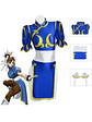 Body Cosplay Chun Li Impact - Falda + Moños Lancería - Miniatura 5