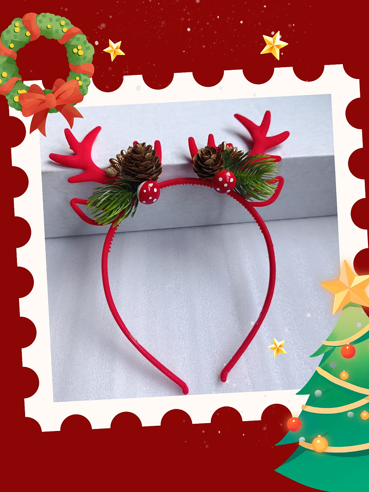 DIADEMAS NAVIDEÑAS RENITO 1