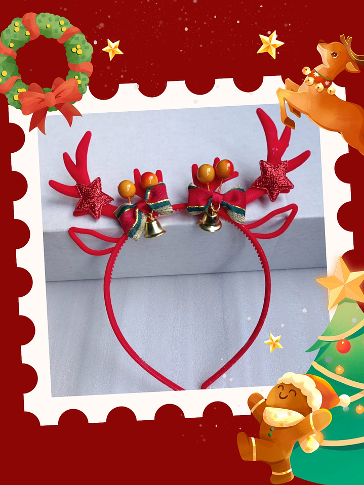 DIADEMAS NAVIDEÑAS RENITO 2