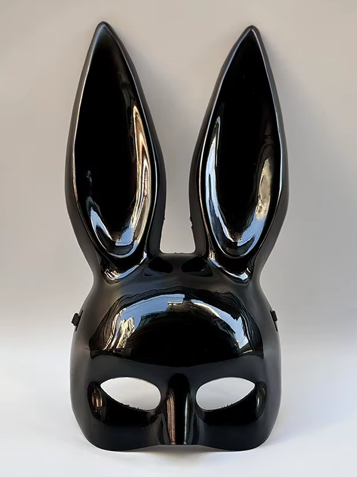 BUNNY MASCARA CON OREJAS DE CONEJITO SNOW  5