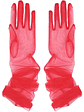 MILA GUANTES LARGOS DE TULL ROJO Y NEGRO - Miniatura 6