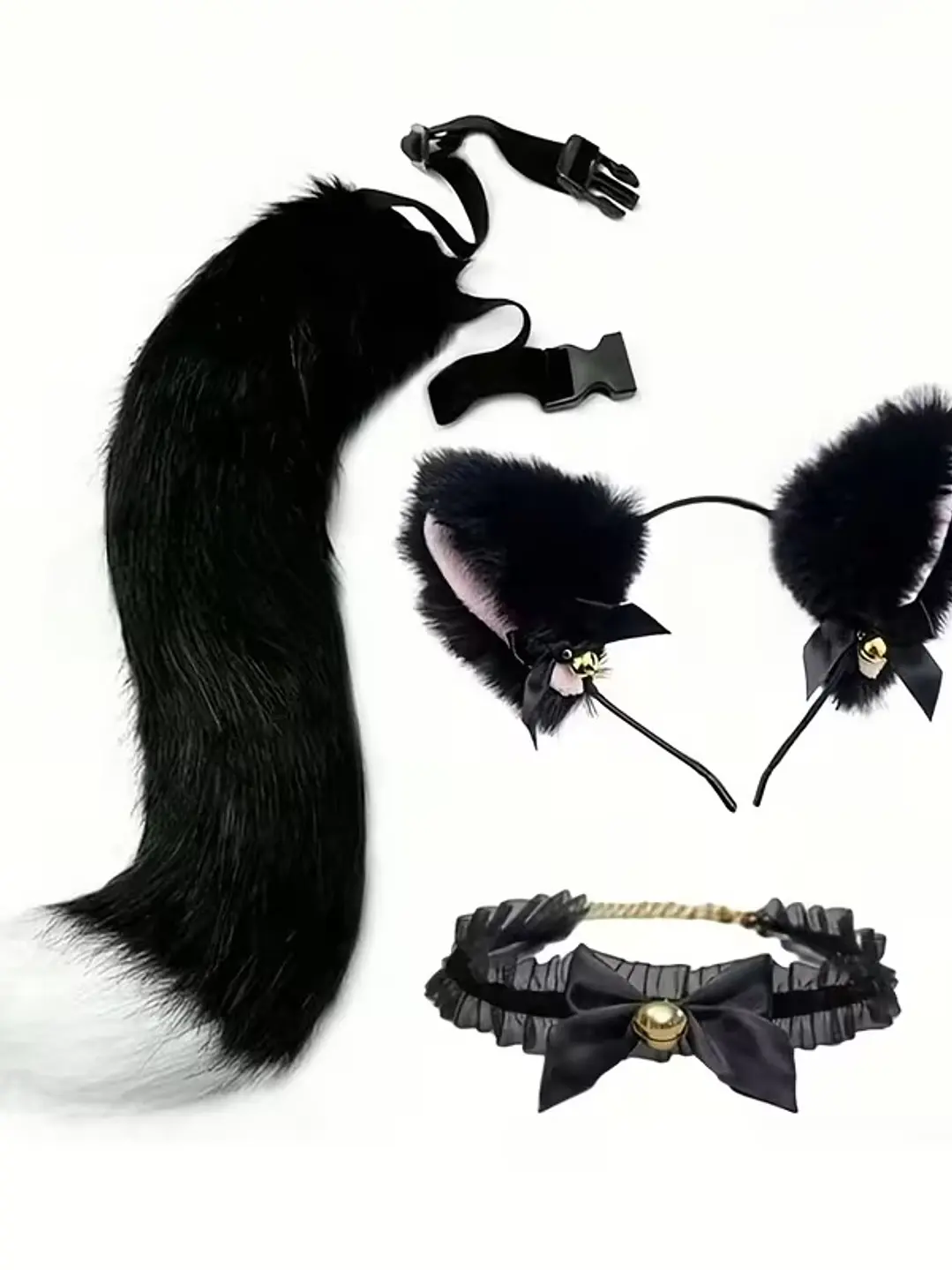 SET DE ACCESORIOS DE GATITO CASCABEL - MIAU 3