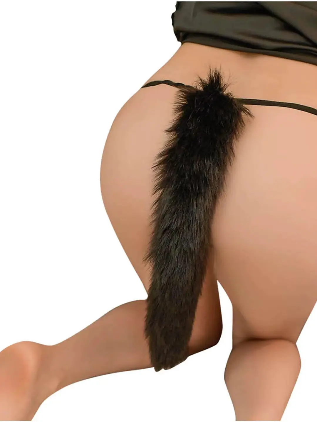  BRAGA COLA LARGA DE GATITO NEGRO -LUCIFFER  2