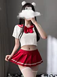  CONJUNTO SAILOR COLEGIALA ROJO - JULIETTE - Miniatura 2
