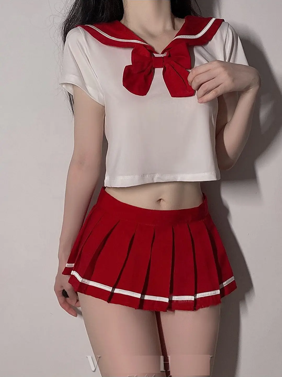  CONJUNTO SAILOR COLEGIALA ROJO - JULIETTE 4